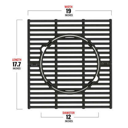 A104 Multifunction Cast Iron Grate