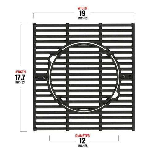 A104 Multifunction Cast Iron Grate