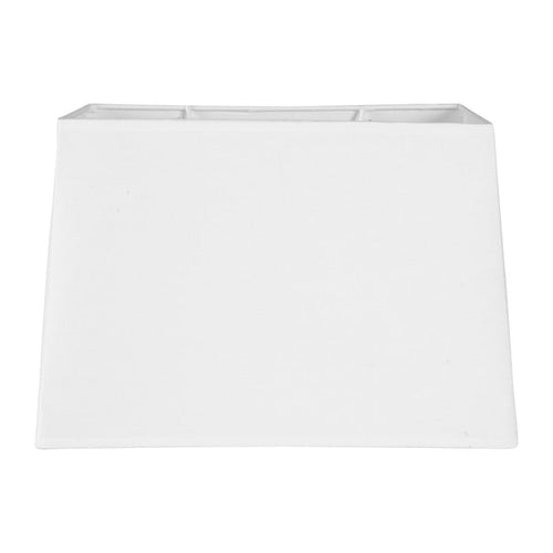 ABAT- JOUR RECTANGLE BLANC 20CM