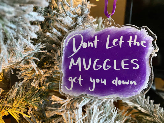 Acrylic Catchphrase Ornament 3" - LIMITED RUN