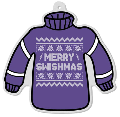 Acrylic Swishmas Ornament 3" - LIMITED RUN