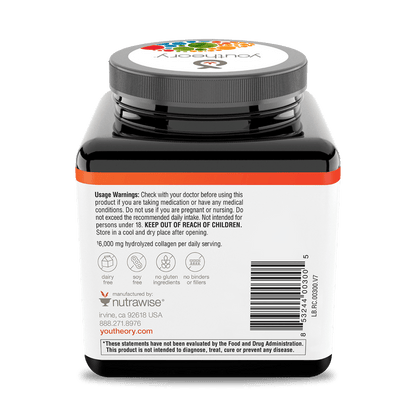 RC.00300 Youtheory Advanced Collagen Tablets Product Image - Back