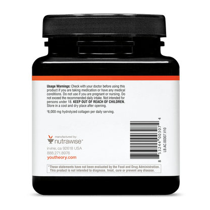 AC.00307 Youtheory Advanced Collagen Tablets Product Image - Back