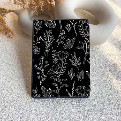 Aesthetics Botanical | Kindle Case - Black - IMCASE