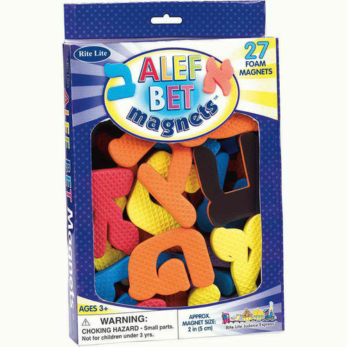 Alef-beys Foam Magnets