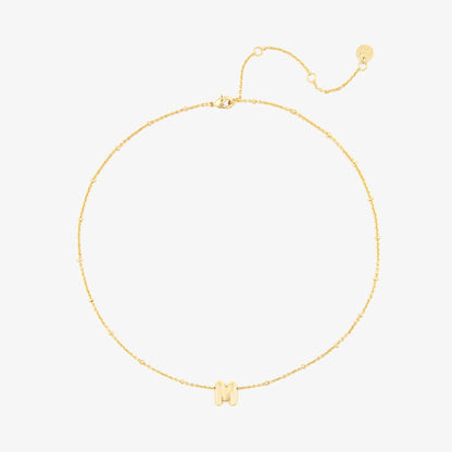 Alphabet Satellite Chain Choker
