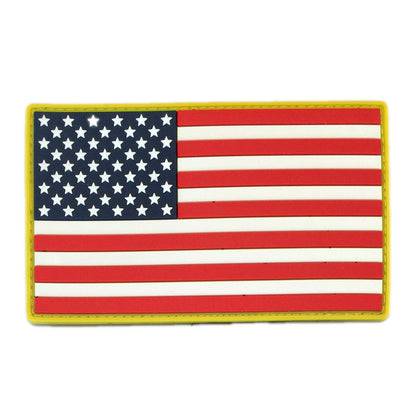 American Flag PVC Patch XL