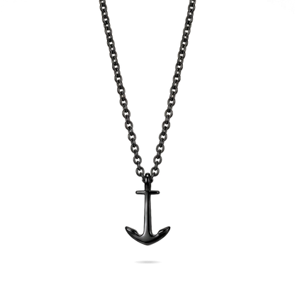 Anchor Halskette Schwarz