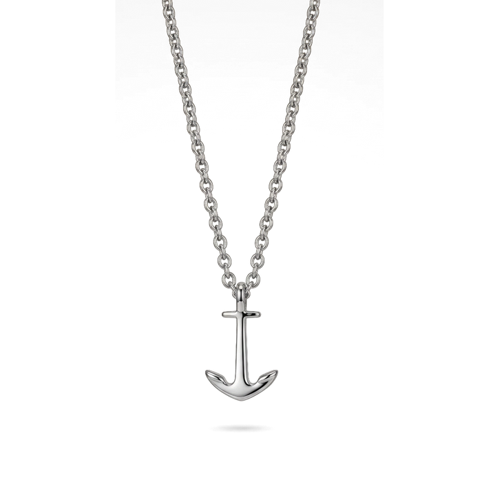 Anchor Halskette Silber