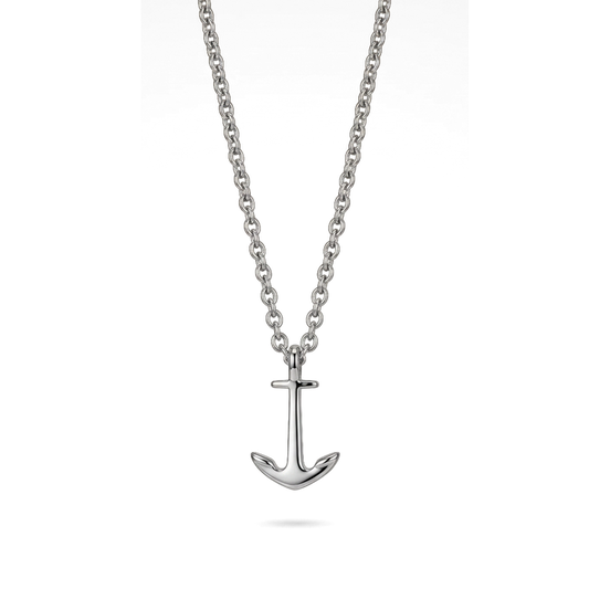 Anchor Halskette Silber