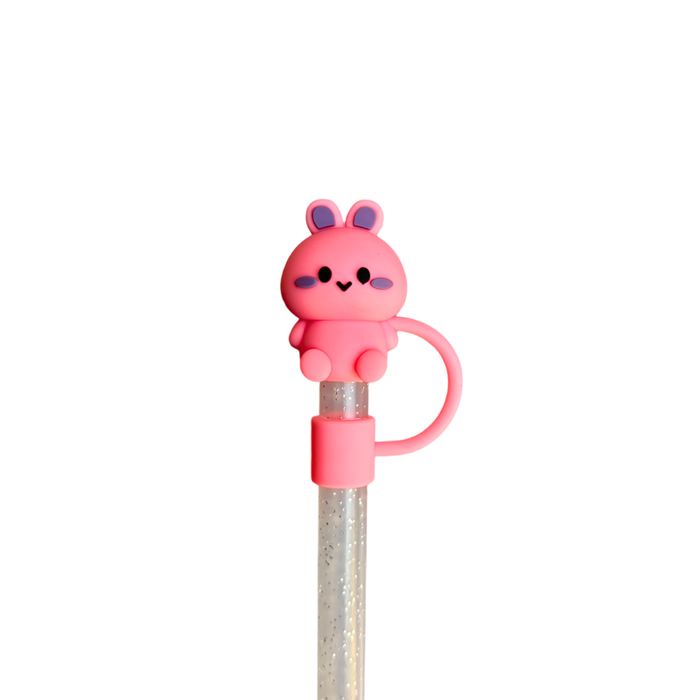 Animal - (Retail 4-pack) Straw Toppers