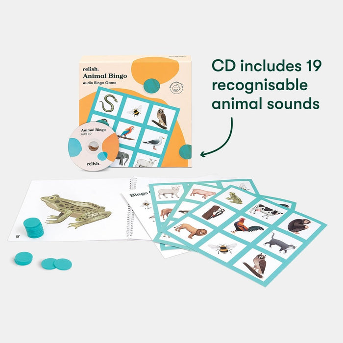 Animal Bingo: Game for People with Dementia by Relish / Active Minds - Tabtime Limited