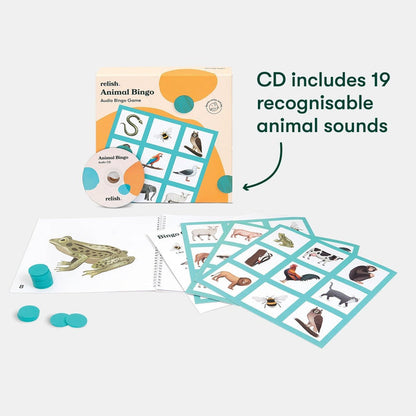 Animal Bingo: Game for People with Dementia by Relish / Active Minds - Tabtime Limited