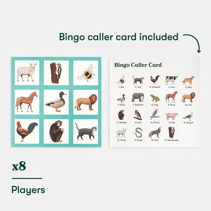 Animal Bingo: Game for People with Dementia by Relish / Active Minds - Tabtime Limited