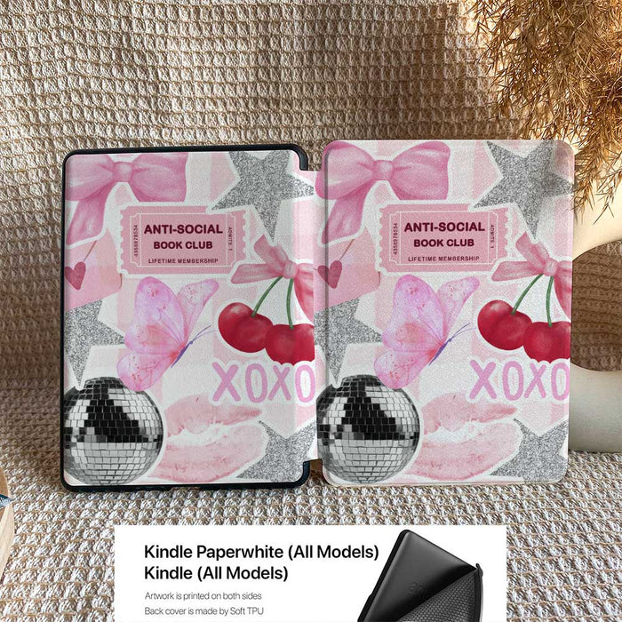 Anti-social Book Club | Kindle Case - IMCASE