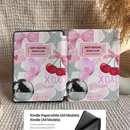 Anti-social Book Club | Kindle Case - IMCASE