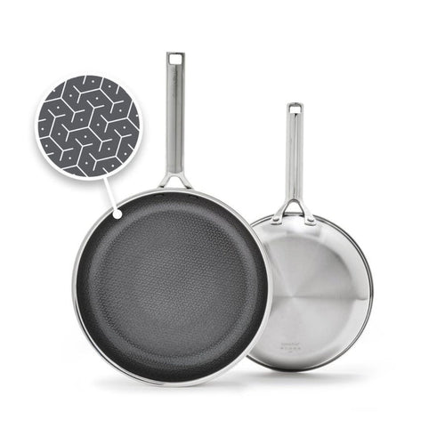 Apex<br> Thermobond Hybrid Ceramic Non-stick 2pc Frypan Set - 24 & 28 Cm