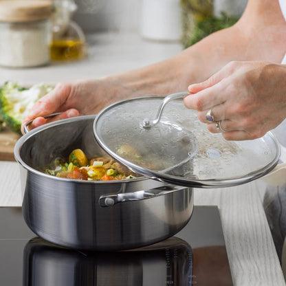 CC010732-102 - Apex Greenpan Apex Casserole, Stainless Steel 18cm - Product Image 2