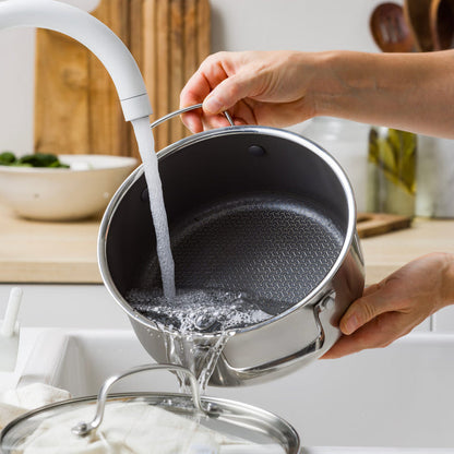 CC010732-102 - Apex Greenpan Apex Casserole, Stainless Steel 18cm - Product Image 4