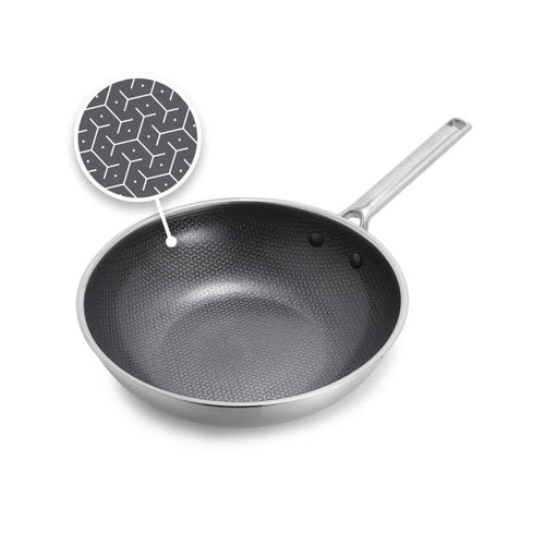 Apex<br> Thermobond Hybrid Ceramic Non-stick Wok - 28cm