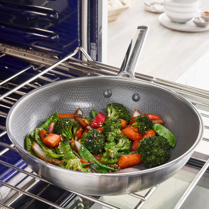 CC010631-102 - Apex Greenpan Apex Wok, Stainless Steel 28cm - Product Image 5