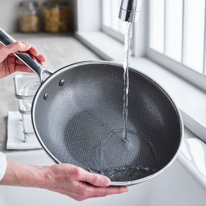 CC010631-102 - Apex Greenpan Apex Wok, Stainless Steel 28cm - Product Image 6