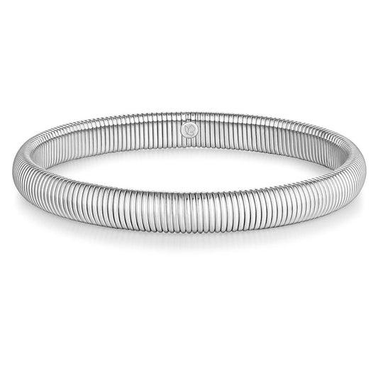 Armreif in silber breit