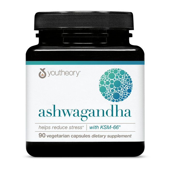ASH.00124.BTL Youtheory Ashwagandha Capsules Product Image - Main Image