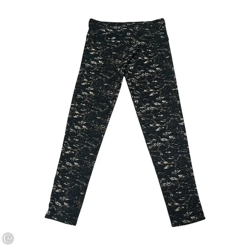 Athletic Capris By Coco And Carmen In Black & Brown, Size: S