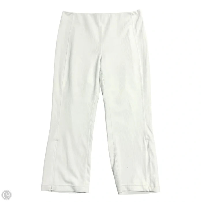 Athletic Capris By Lululemon In Taupe, Size: 14