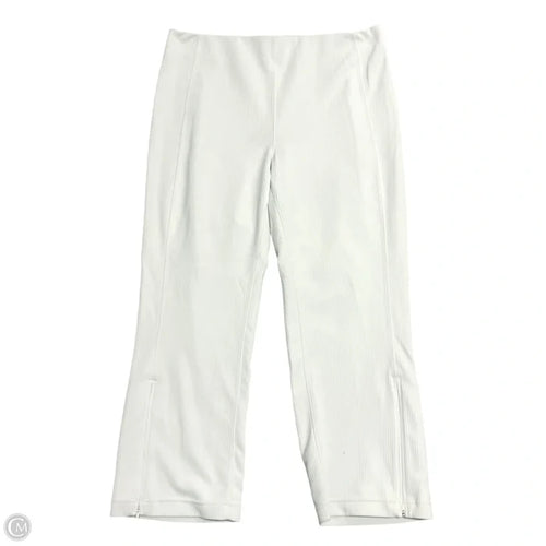 Athletic Capris By Lululemon In Taupe, Size: 14
