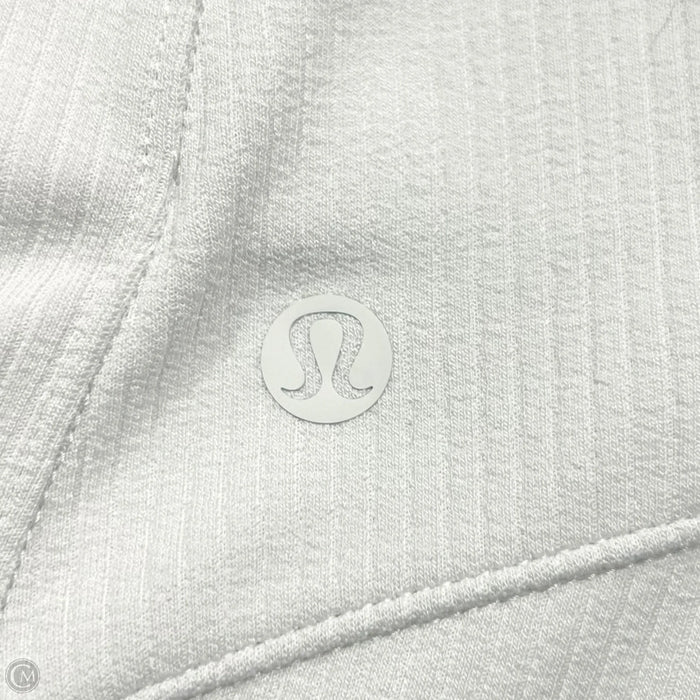 Athletic Capris By Lululemon In Taupe, Size: 14