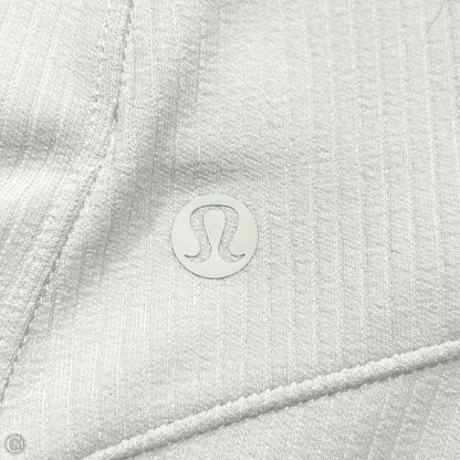 Athletic Capris By Lululemon In Taupe, Size: 14