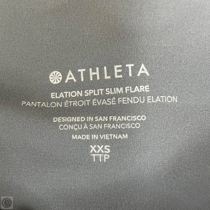 Athletic Leggings By Athleta In Grey, Size: 0