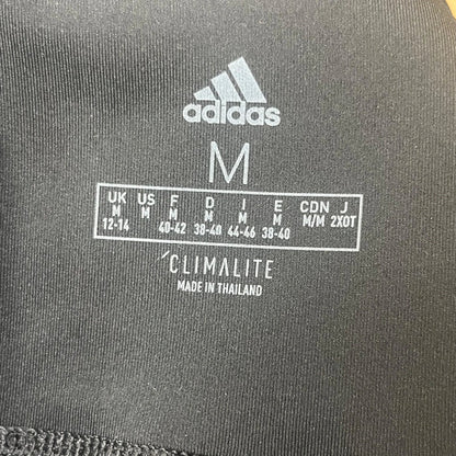 Athletic Leggings By Adidas In Black, Size: M