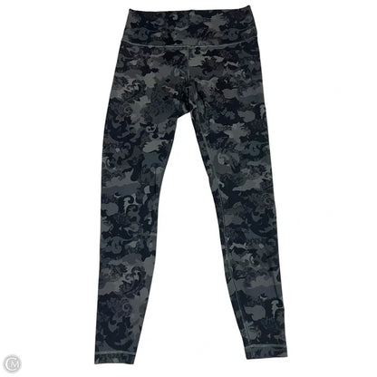 Athletic Leggings By Lululemon In Camouflage Print, Size: 12
