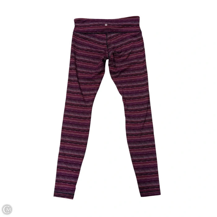 Athletic Leggings By Lululemon In Purple, Size: 10