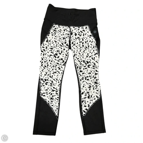 Athletic Leggings Capris By Athleta In Black & White, Size: 0