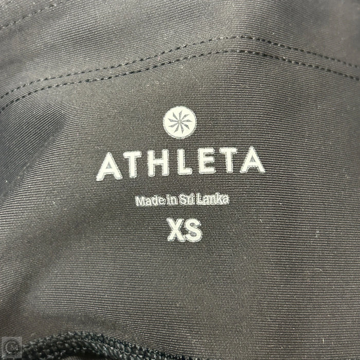 Athletic Leggings Capris By Athleta In Black & White, Size: 0