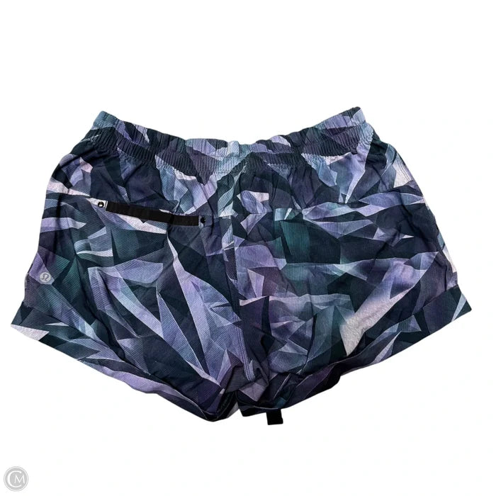 Athletic Shorts By Lululemon In Purple, Size: 12