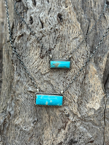 Authentic Turquoise Bar NecklaceRegular