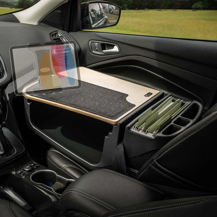 AutoExec GripMaster Efficiency Car Desk with Slim-Grip® Ultra Pro Multi-Angle Mount