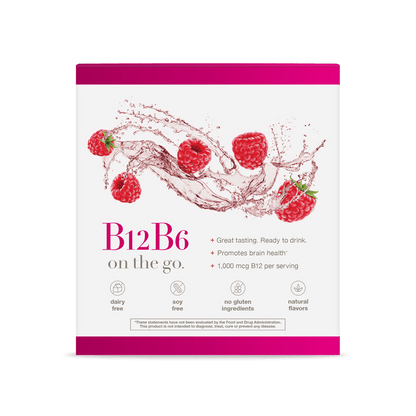 CTN.B12B6L.92028 Youtheory B12B6 Liquid Berry Flavor 12 ct Product Image - Right