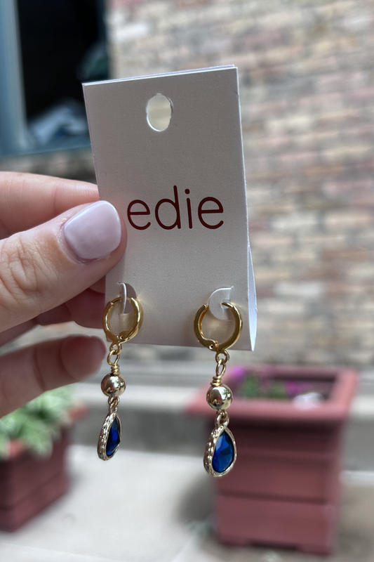 Baby Crystal Drop Earrings