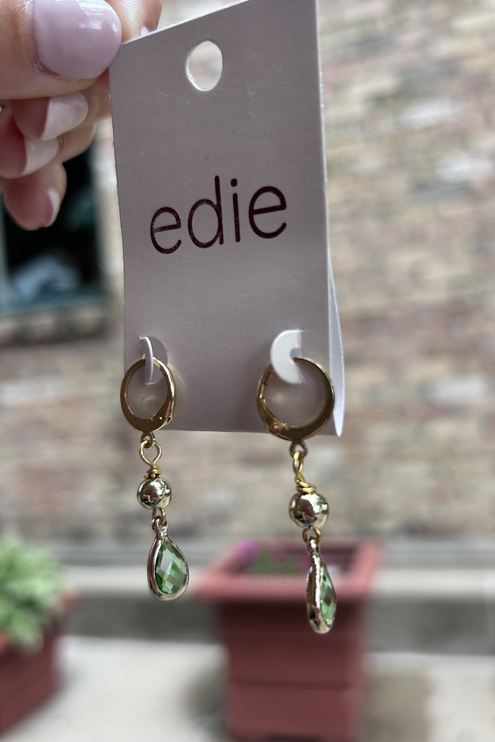 Baby Crystal Drop Earrings