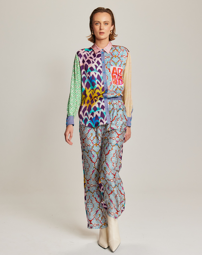Bailey Shipibo Straight Leg Pants
