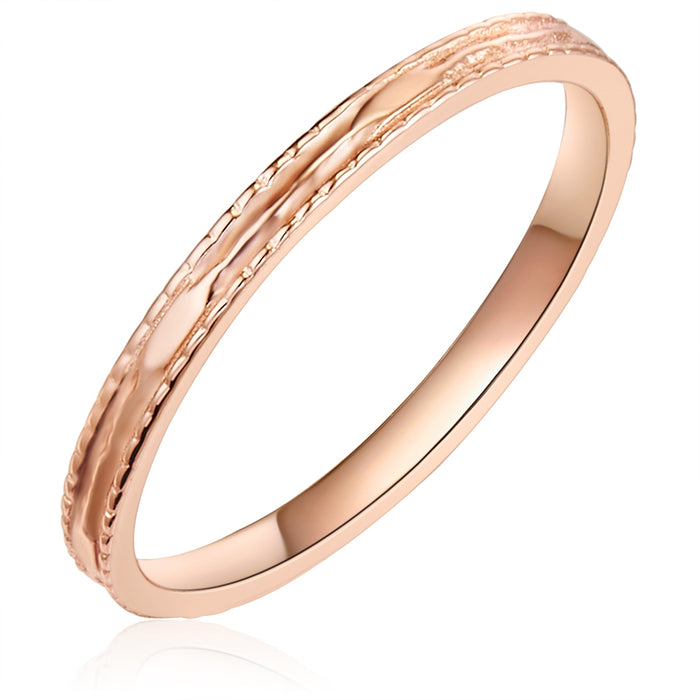 Bandring roségold