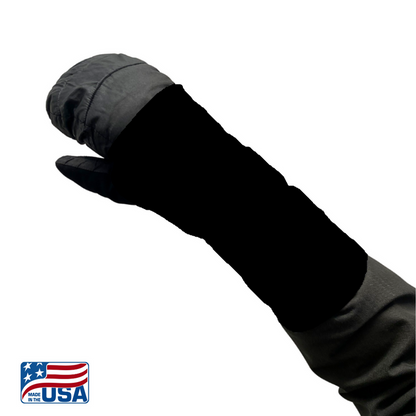 Black - Monochrome - Original Snow Sleeves® Wrist Gaiters - USA Made
