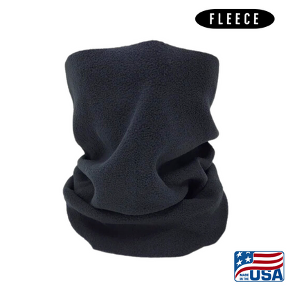 Look good and protect your neck and face from the cold and wind with a Neck Gaiter made in the USA by AdventureUs in Washburn Wisconsin. Made with high quality, pill-resistant Polartec® 200 Series fleece to keep adults and children warm and dry during cold weather and winter adventures. Neck warmers are a must-have addition to your cold weather layers.
