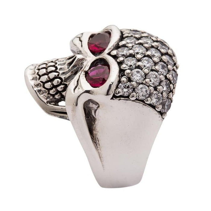 A premium piece of rock chic jewelry with a brilliant, iced-out, and glamorous design.